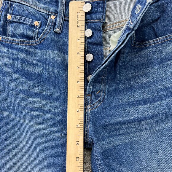 MOTHER The Tomcat Ankle High Rise Straight Leg Jeans - Picture 8 of 13